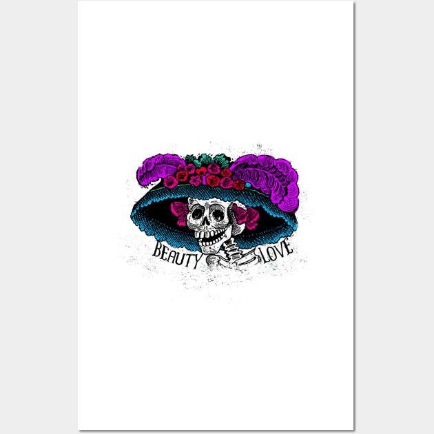 Catrina Wall Art by thefunkysoul